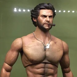 1/6 Scale Uncle Logan Wolverine Wolf Head Sculpt Fit 12'' Action Figure AT012 Body for Gift Collect DIY