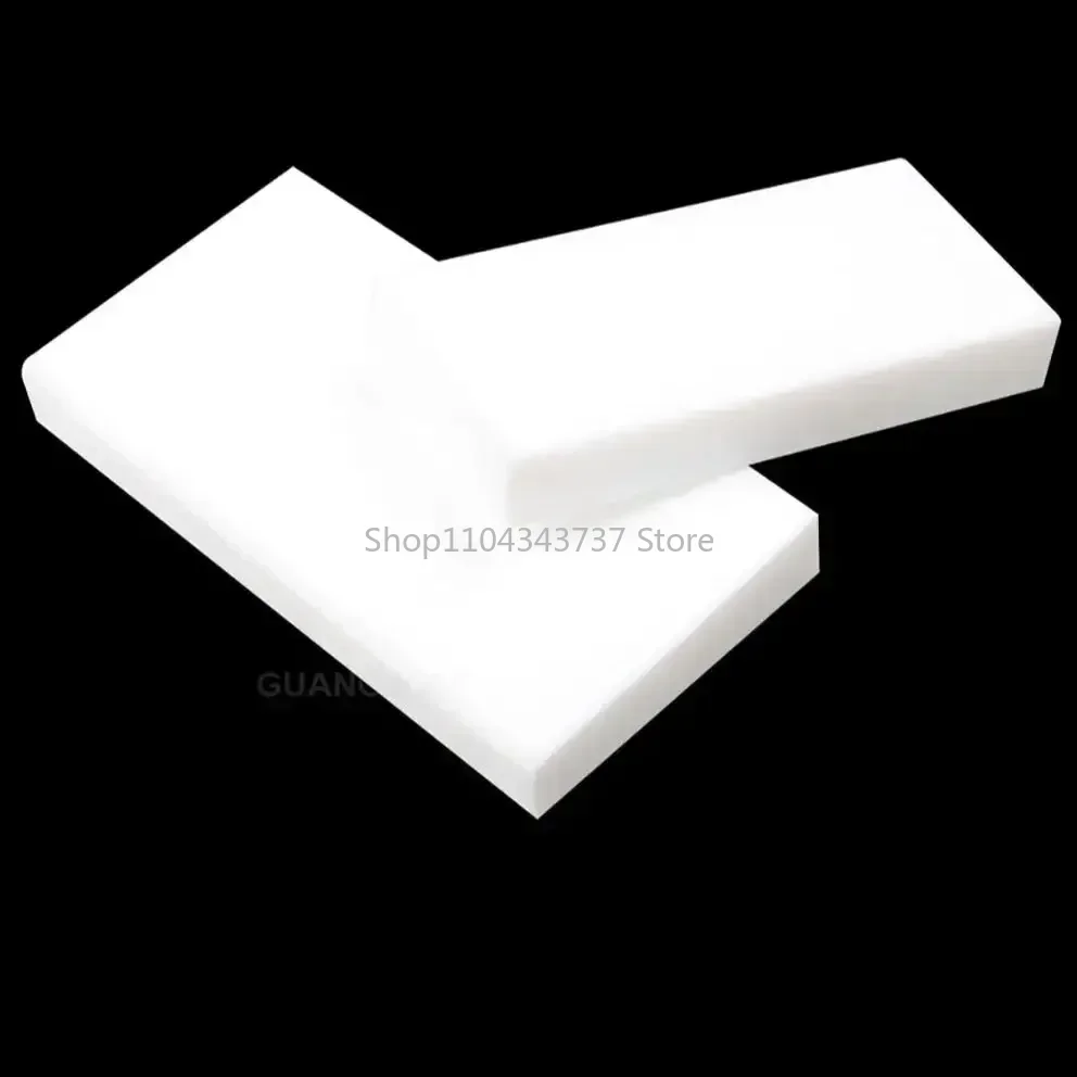 0.5-10mm White PTFE Board PTFE Sheet Plate Block Polytef Plate Anti-Corrosion Machining Model Processing Materials Multiple Size