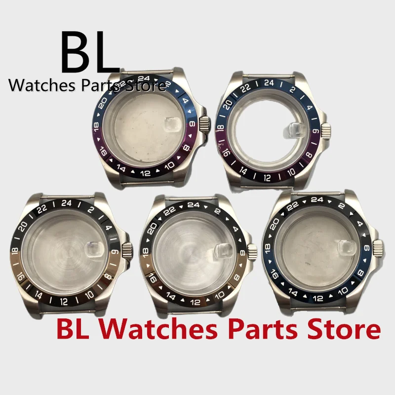 

BL 40mm Watch Case Stainless Steel Two-tune Sapphire Glass Fit NH34 NH35 NH36 ETA2824 Miyota9015 PT5000 Movement Electroplating