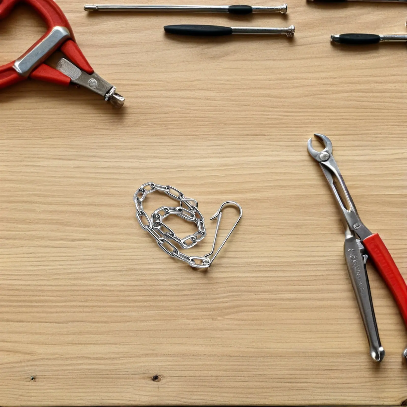 

Комплект из 5 цепей для унитазного клапана из нержавеющей стали, замена для большинства моделей, простая установка своими руками, ремонт цепи подъемного клапана унитаза