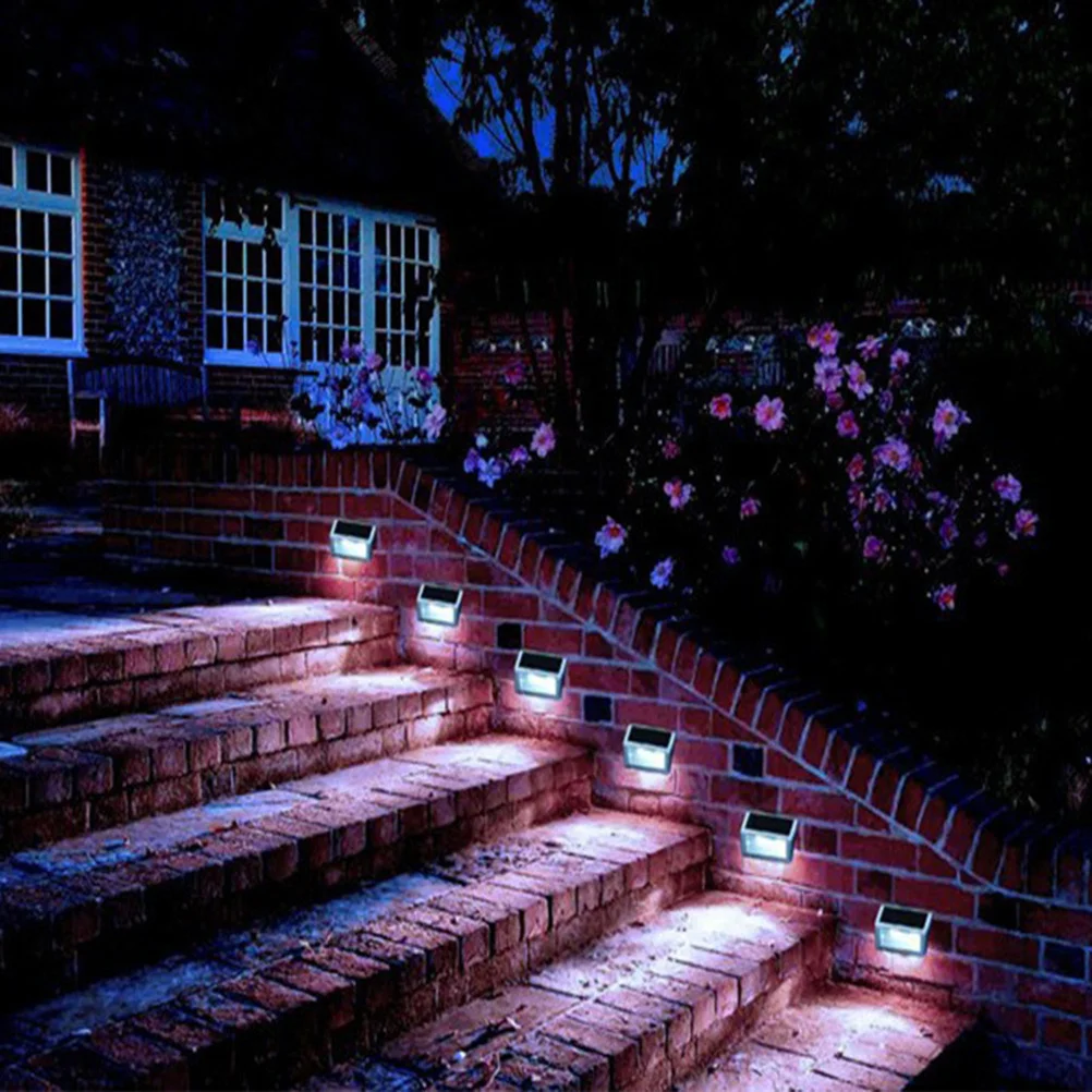 

Solar Powered Wall Light 2 Leds Waterproof Outdoor Led Lights For Garden Patio Porch Deck Pathway Fence Solar Wall Lamp