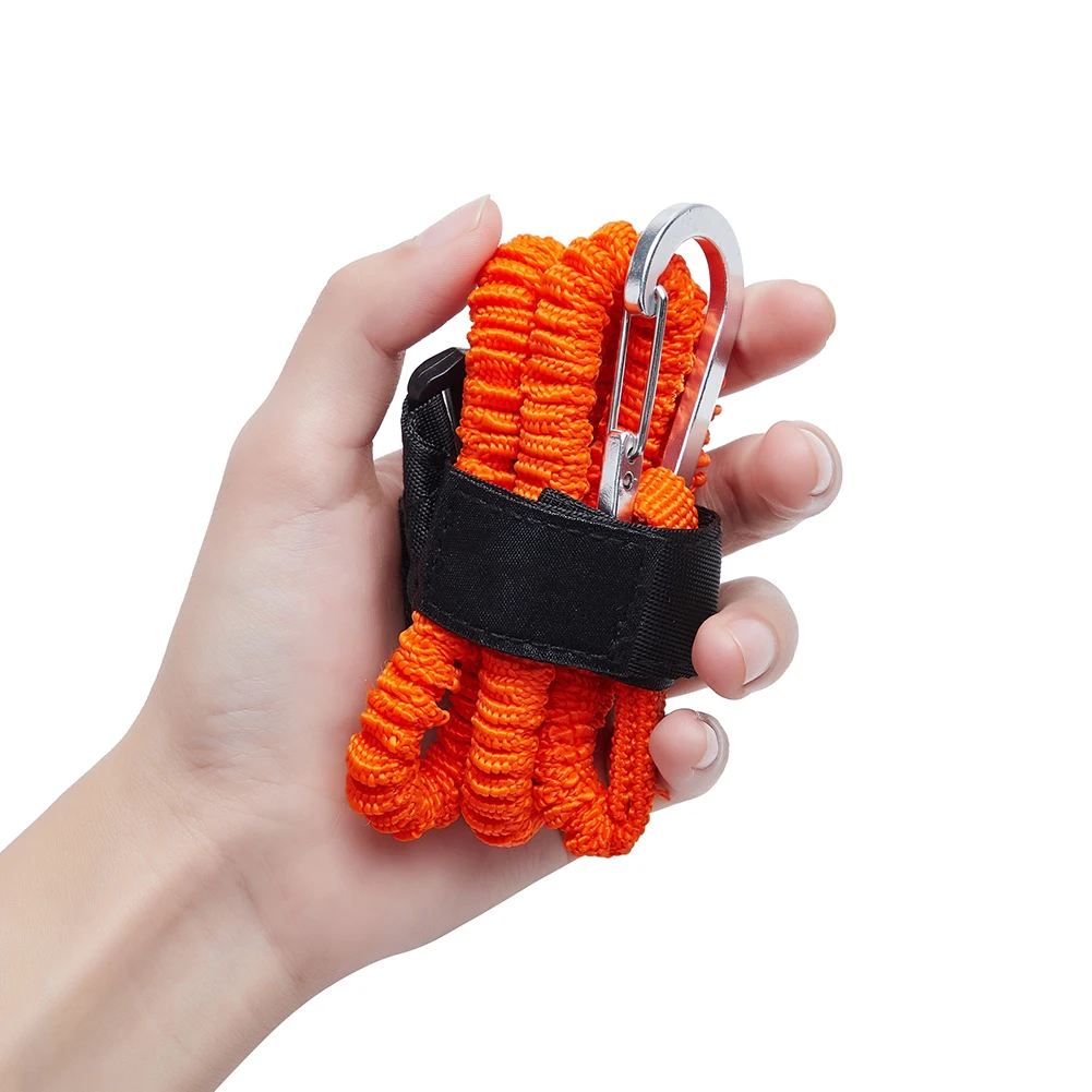2 PCs Kayak Paddle Leash Safety Rod Bungee Rod Holder Gripping Gear Leash Kayak Paddle Lanyard Kayak Fishing Accessories