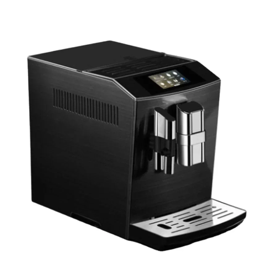 

Black&Sliver Stainless Steel Housing best milk foam one touch cappuccino coffee maker espresso machine