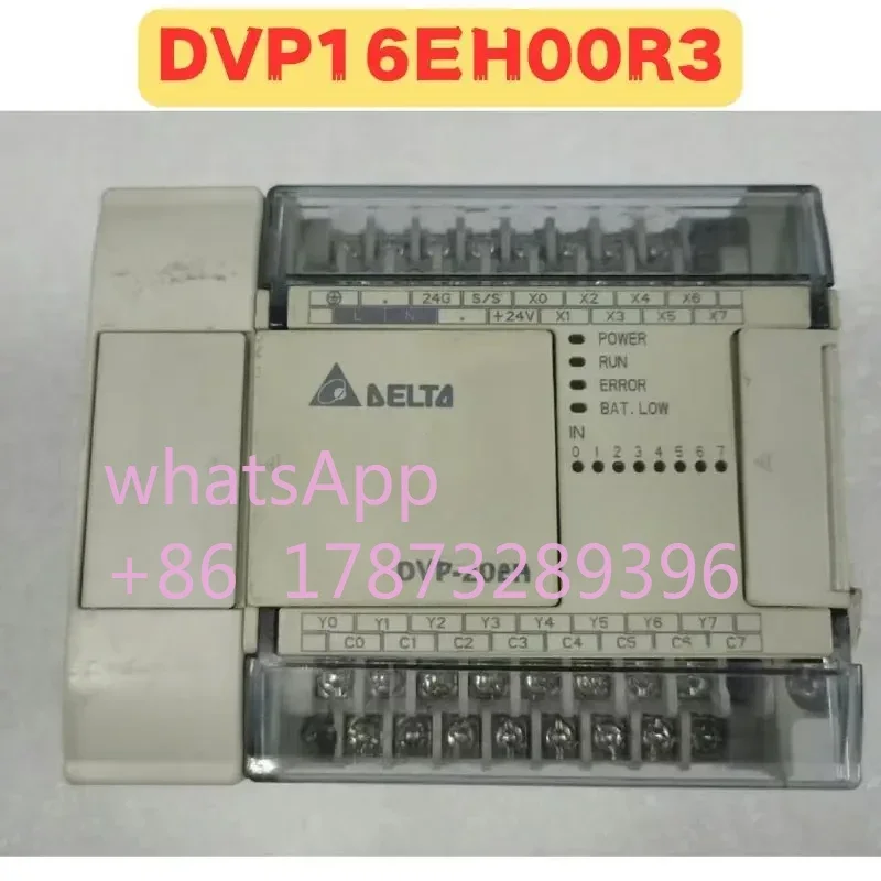 

Used PLC DVP16EH00R3 Normal Function Tested OK