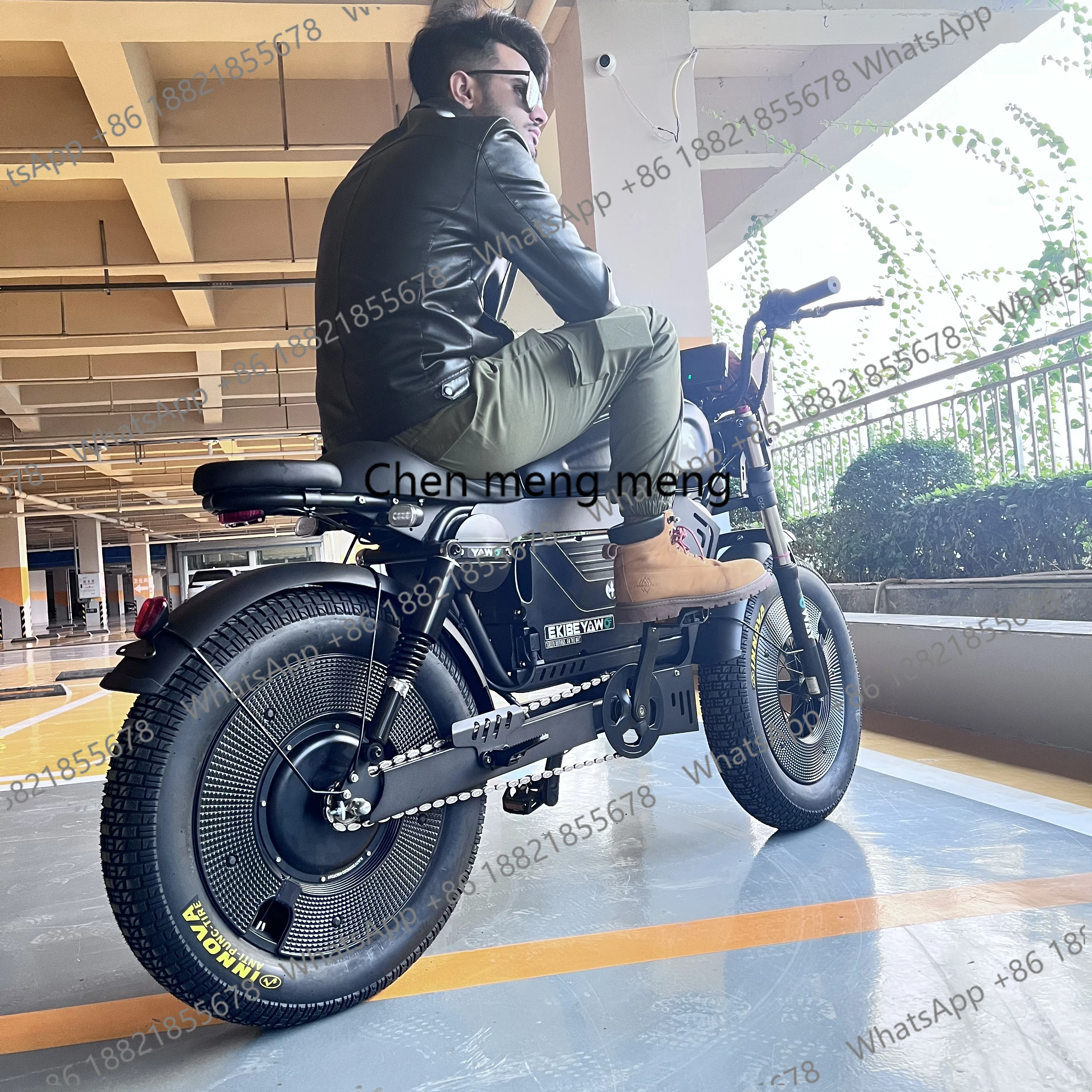 Electric Bicycle  Wholesale Fatbike Ebike High Speed Electric Bike  Power 60V 50Ah