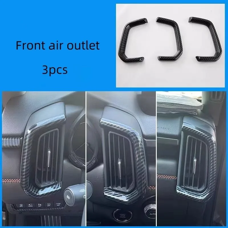 Fit For Mazda CX-50 CX50 2023 2024 Headlight adjustment steering wheel/gear head/front side air outlet decorative stickers
