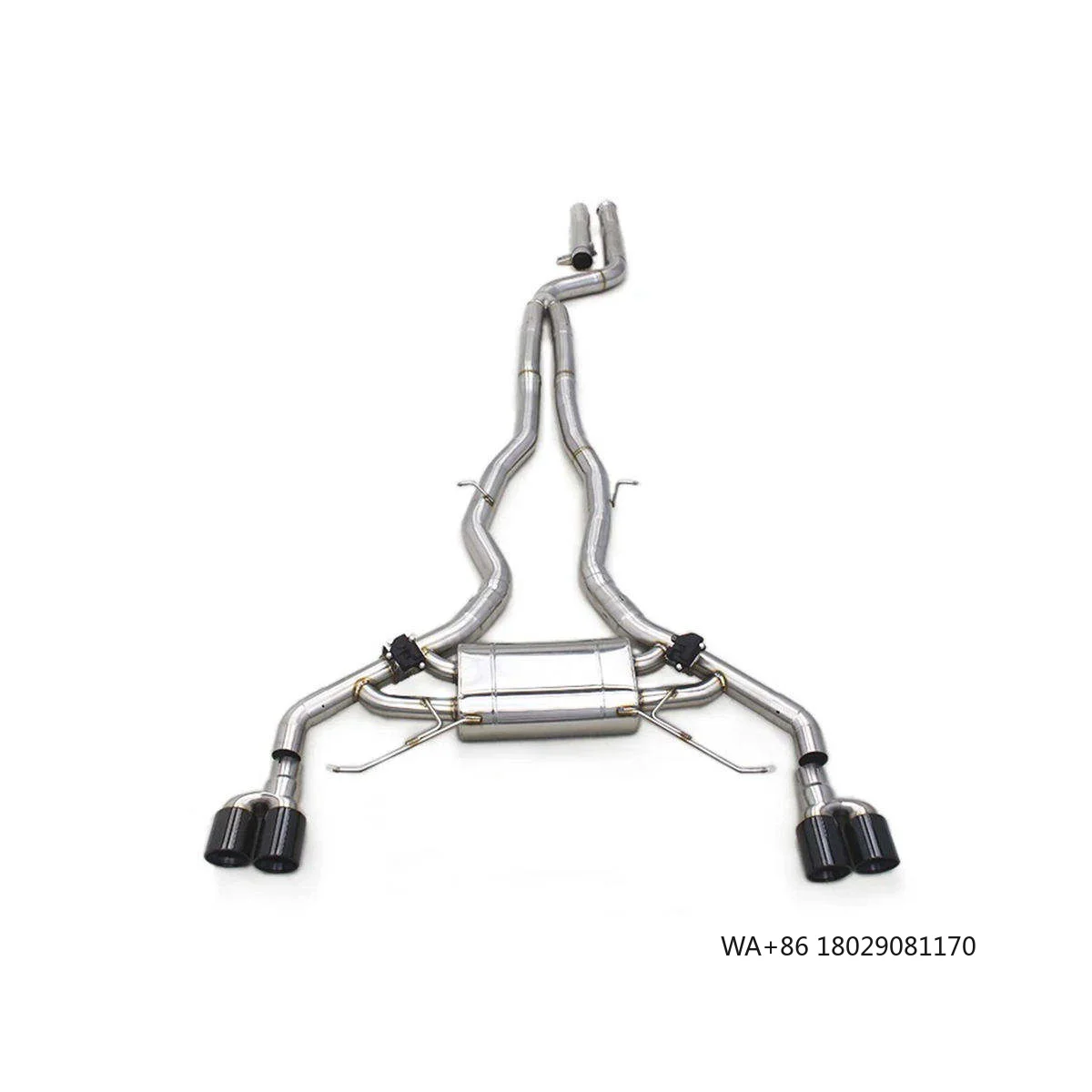 

SYPES Car Exhaust Pipe for X3 G01 X4 G02 M40I Catback Valvetronic Exhaust Valved Muffler Exhaust System 304 Stainless Steel