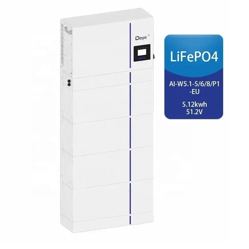 Deye Battery AI-W5.1-5/6/8/P1-EU AI-W5.1-8/10/12P3-EU LiFePO4 51.2V 5.12kwh Energy Storage Deye Lithium Batteries