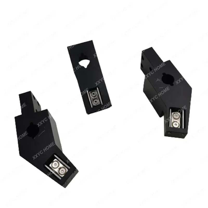 Pince à crapaud plate, perçage et machine à graver CNC, fixation latérale, M8M12