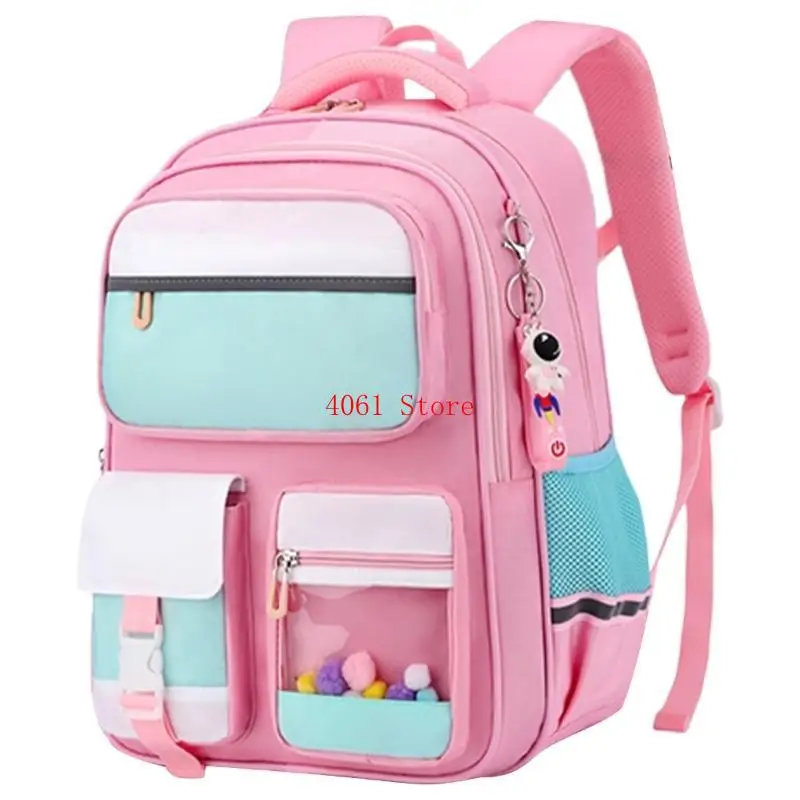 

Эргономичный ученик Rucksack Большой отсек нейлоновый рюкзак школьная сумка для повседневной и туристической книжной сумки
