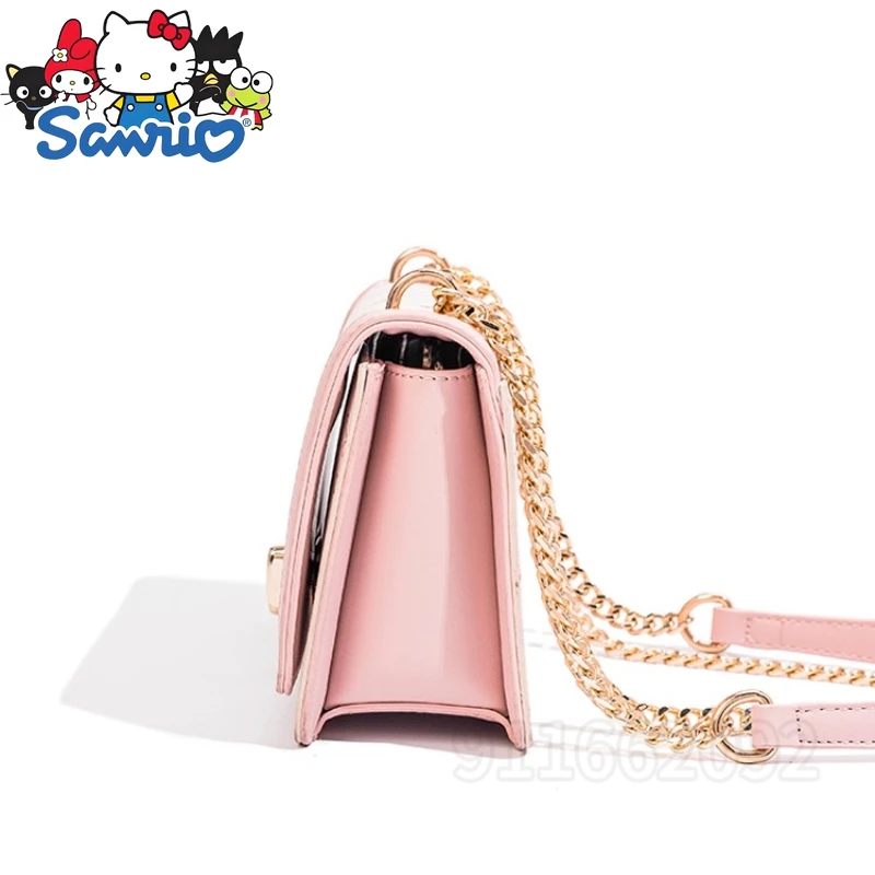  Hello Kitty New Women's Shoulder Bag Luxury Brand Pink Mini Women's Shoulder Messenger Bag Fashion Casual Women's Bag