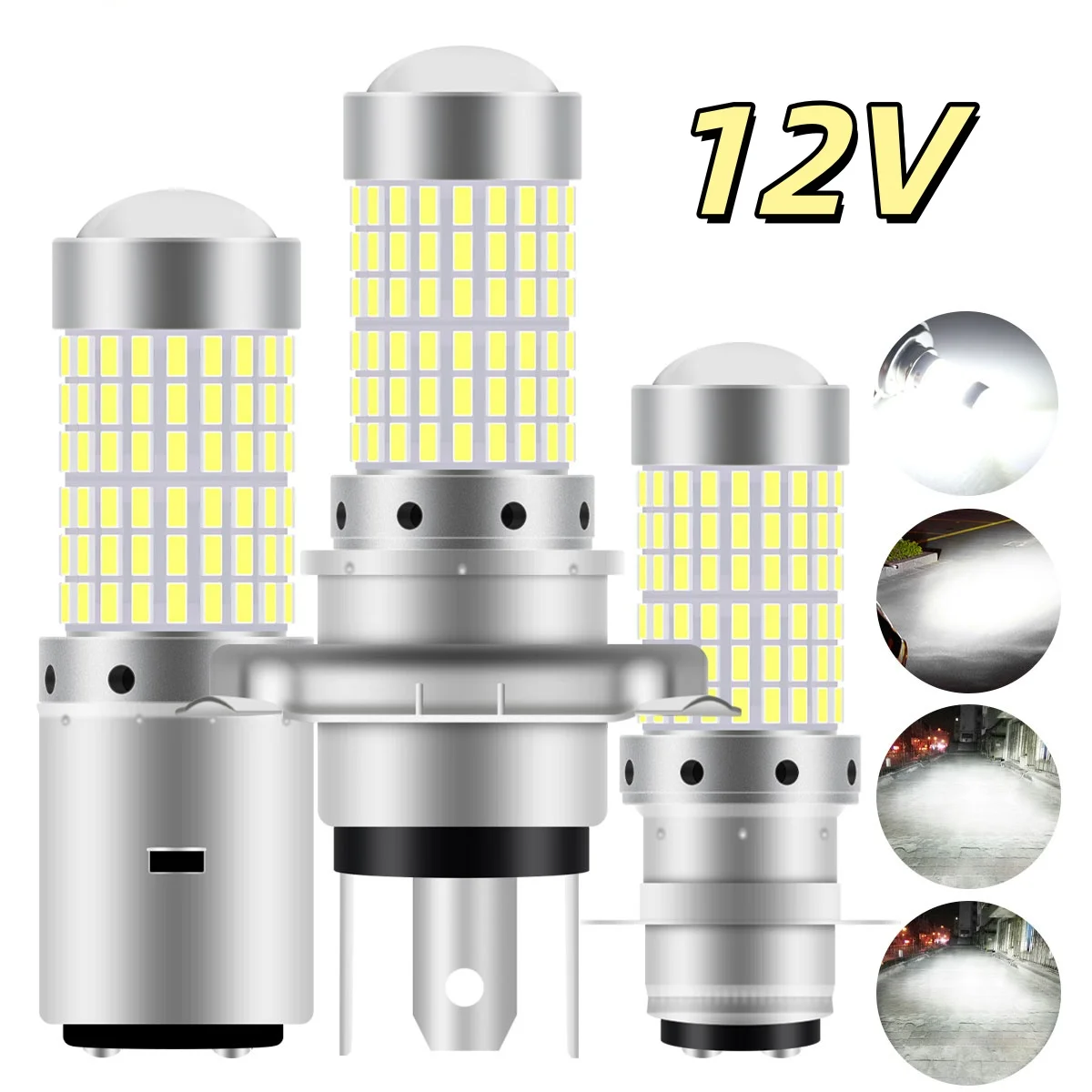 1X 144SMD Motorcycl…