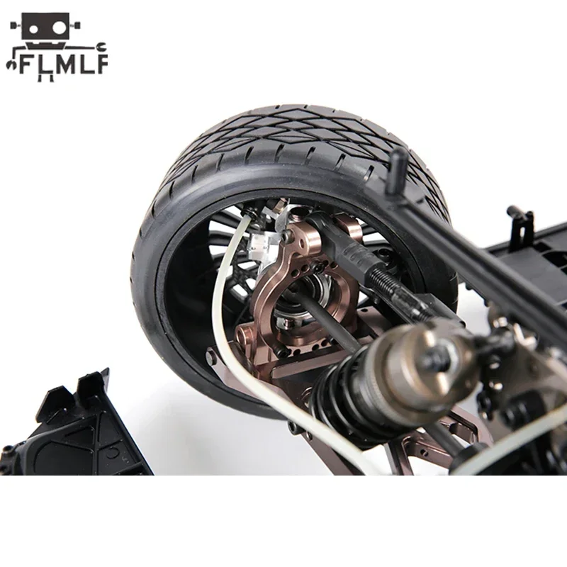 Rc Car New Four Wheel Hydraulic Disc Brake Set 1 for CNC Metal Suspension Bearing Base Fit 1/5 ROVAN ROFUN F5 RF5 MCD XS5 Parts