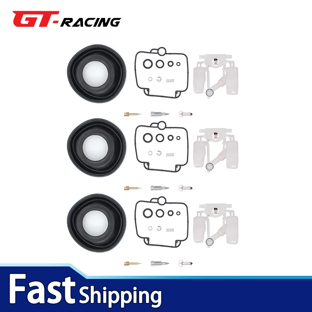 

3X For Triumph Daytona Speed Triple Tiger Sprint Suzuki GSXR Bandit Mikuni BST36 Carburetor Diaphragm Repair Kit Membrane