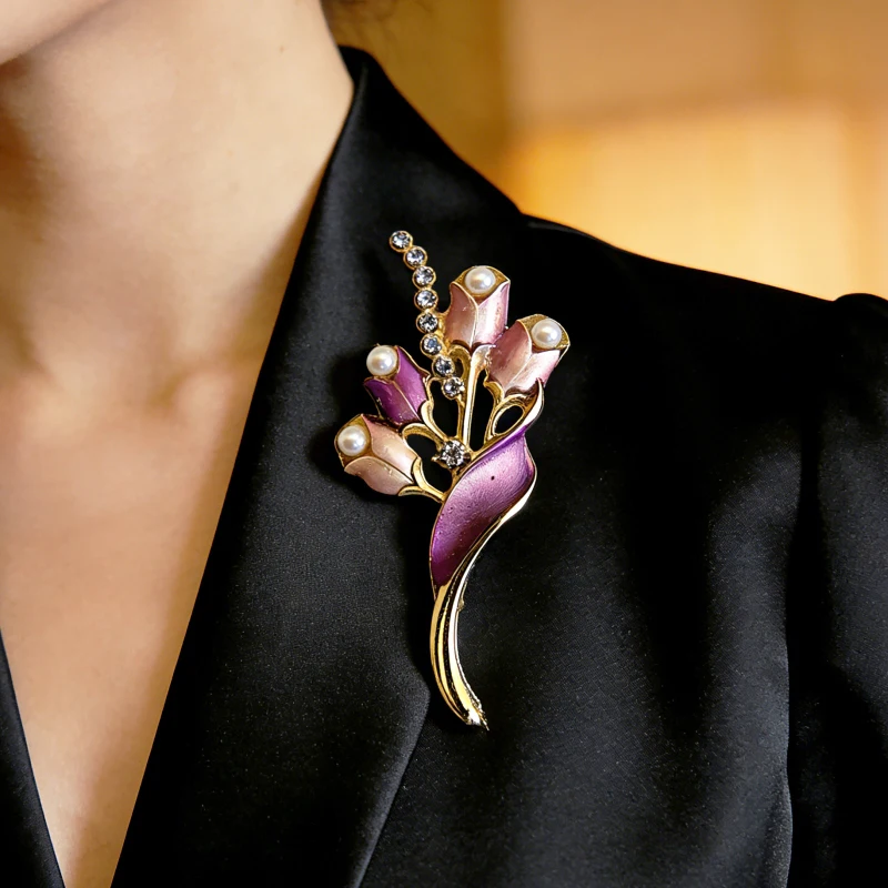 Pins Flower the tulip the purple for women, Pins practical Beautiful your Facebook, زهرة، Pins Plastic for women, Jewelry لبدلات wedding washes fashion New 2026