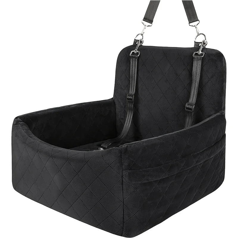 Autostoeltje voor huisdieren Kennel Puppy Cat Out-zitmat Afneembaar Wasbaar Antislipbasis Voor- en achterste rij Dog Out-veiligheidszitje Reizen Nest