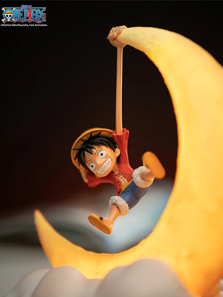 Anime One Piece Figures Monkey D. Luffy Pull Night Lamp Luffy Night Light One Piece Anime Peripheries Xmas Desk Decor Boy Gift