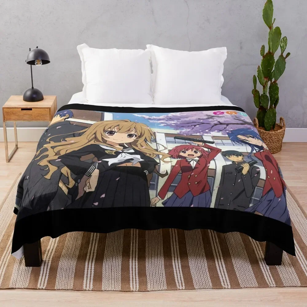 

Toradora Throw Blanket Flannel Fabric Weighted Blankets