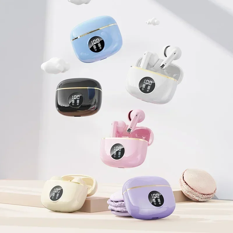 X90 TWS سماعة رأس بخاصية البلوتوث للحد من الضوضاء تتصل سماعة بلوتوث لاسلكية سماعة رأس رياضية HiFi جودة صوت مقاومة للماء