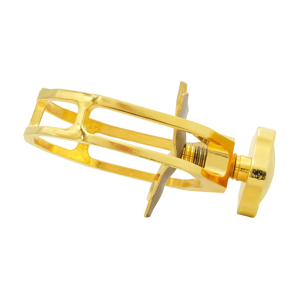 

Альт-саксофон, металлическая головка, голый медный полый зажим + длинная ручка, защитный колпачок, аксессуары и детали для деревянных духовых инструментов