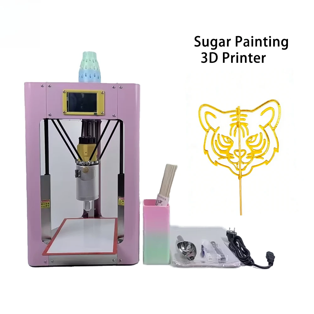 A variety of patterns, a variety of names, styles, free DIY customizable art craft, sugar painting 3D printer
