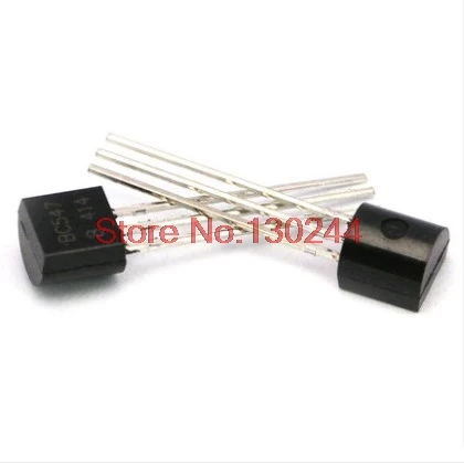 100pcs/lot Transistor BC547C BC547 0.1A/45V NPN transistor TO-92 In Stock