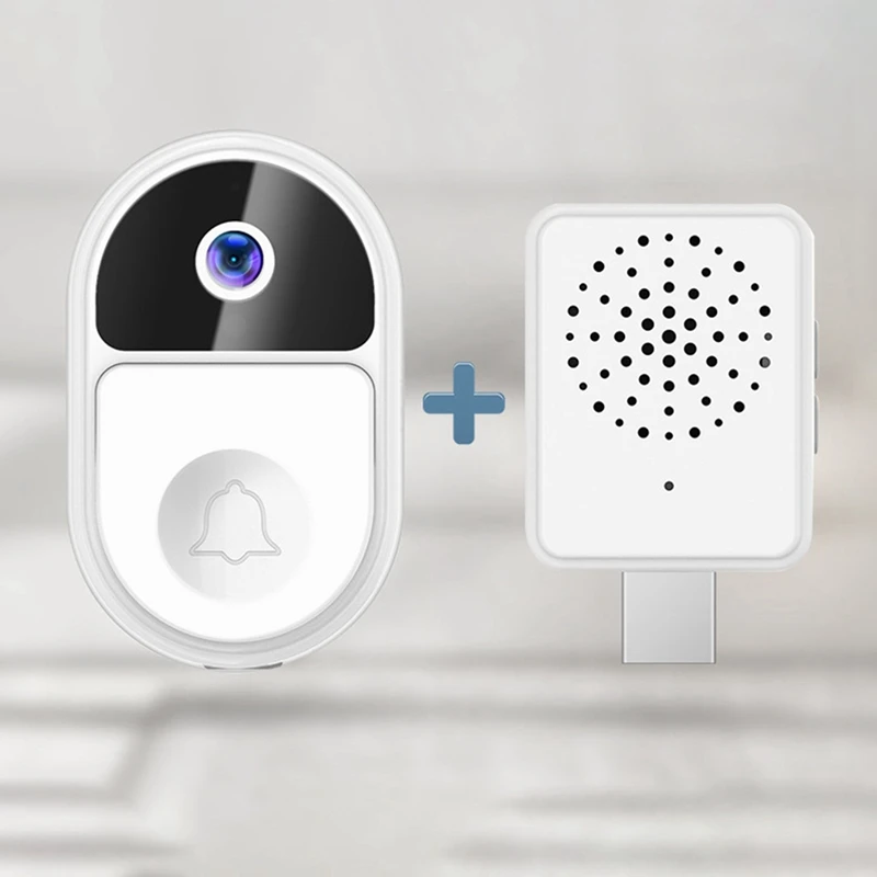 Wifi Door Bell 1080P Waterproof Real Time Tuya Smart Doorbell Wireless Intercom Door Bell Tuya Intercom Camera