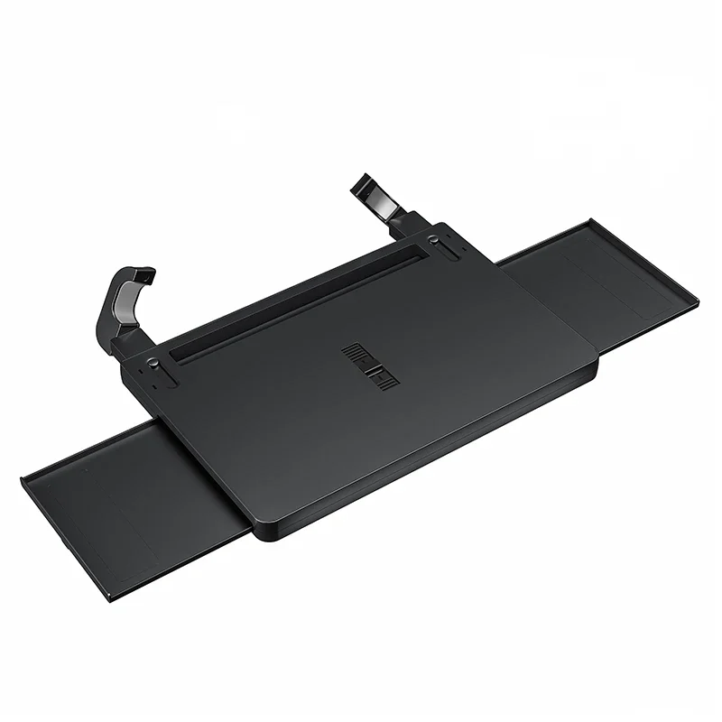 Car Tray Table Food Tray Desk Folding Laptop Desk Auto Steering Wheel Tray Mount Adjustable Water Cup Computer Bracket