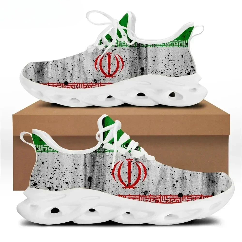 

Flag Of Algeria Design Flat Casual Women Shoes Lace Up Fashion Sneakers Wlaking Shoes Female Beach Footwear Zapatos