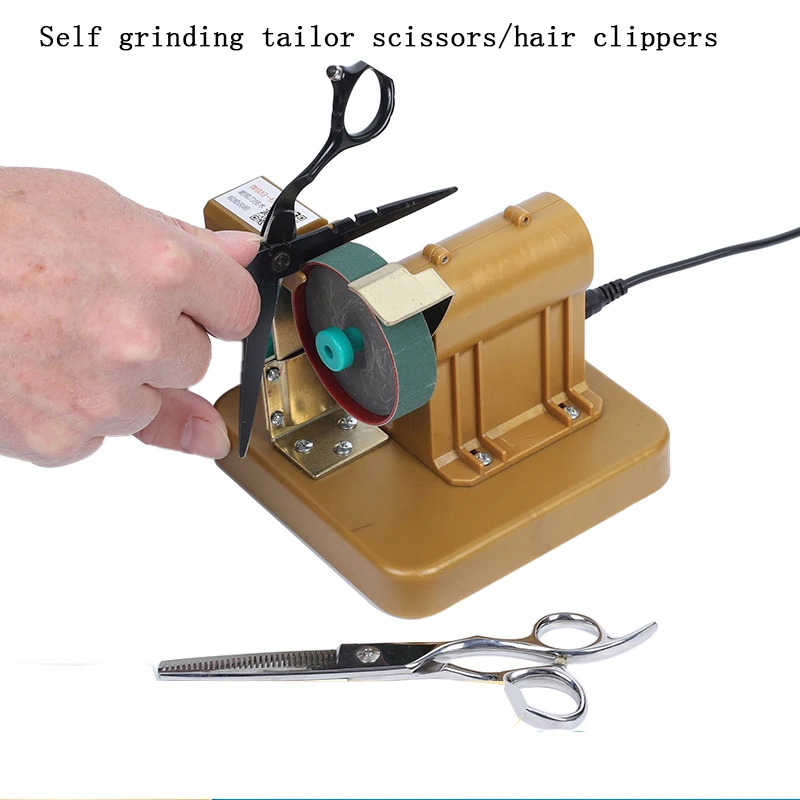 

Grinding Machine Tailor Scissors Sharpener Tool Electric Scissors Machine Fully Automatic Hairdresser Flat Shear Machine