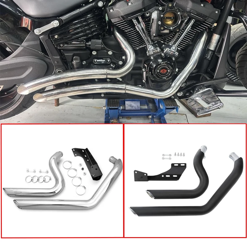 

Черные/хромированные глушители для Harley Iron 883, выхлопные трубы Shortshots для Harley Sportster xl883, выхлопные комплекты xl1200 04-13