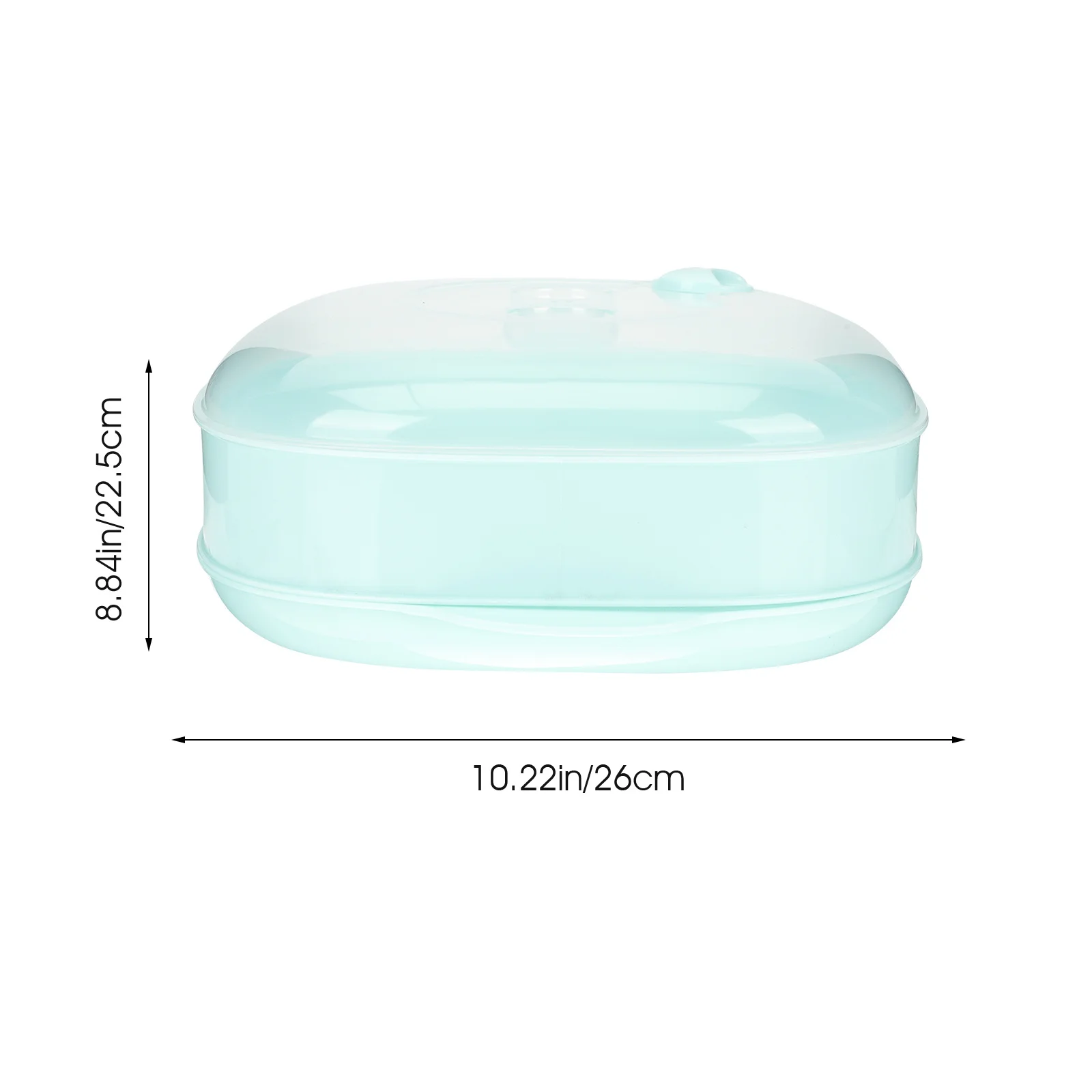طبقة واحدة باخرة البلاستيك الميكروويف آمنة الغذاء الصف مقاومة للحرارة المطبخ باخرة للخضروات الزلابية الكعك #4