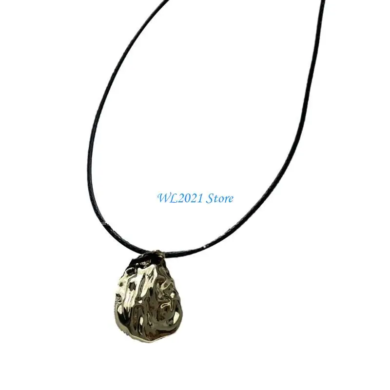 

G5GC Irregular Geometry Clavicle Chain Girls Wax Line Necklace Party Birthday Gift