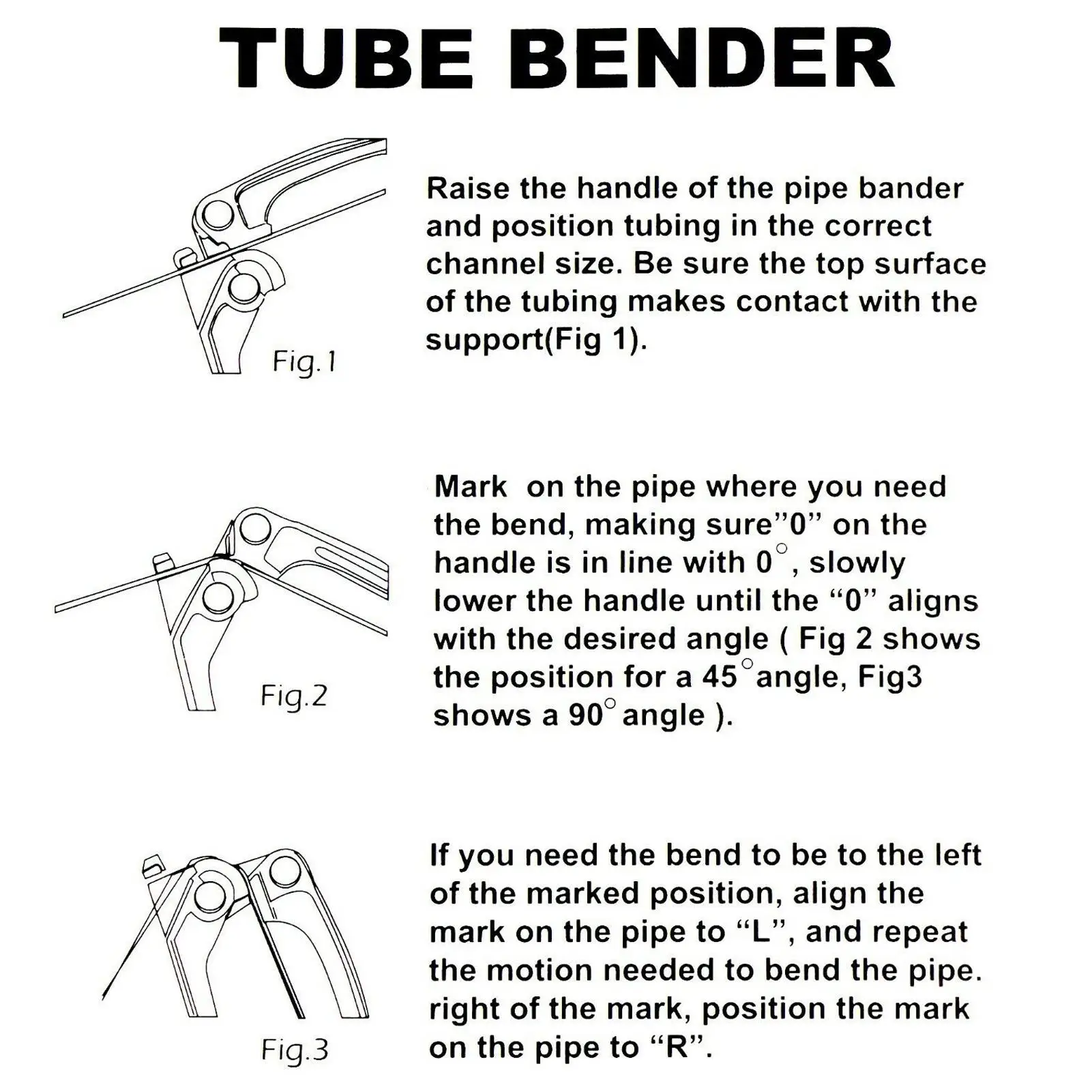 Car Repair Tools automotive tools 1/8in 3/16in 1/4in Tube Bender Tubing Brake AC Refrigerant Line Bending Tool Blue