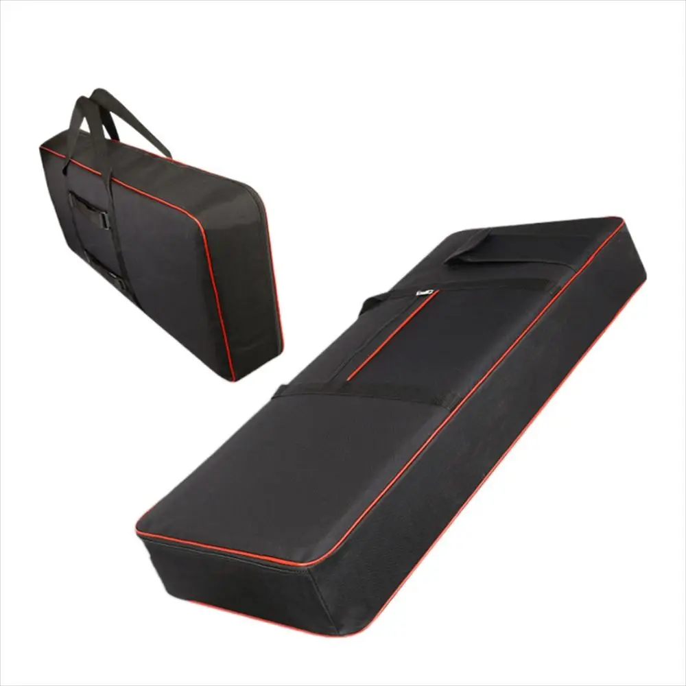 61/76/88 Key Keyboard Bag Waterproof Anti Shock Instrument Keyboard Case 600D Oxford Thicken Piano Storage Bag Outdoor Travel