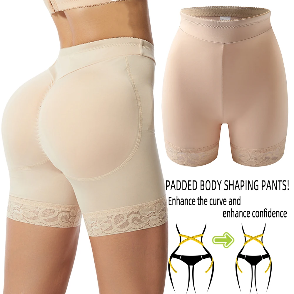 

Stretch Breathable Insert Padded Buttock Plump Fake Butt Fake Ass Sponge Padded Buttock Lift Pants Upturned Buttocks Tuck Tummy