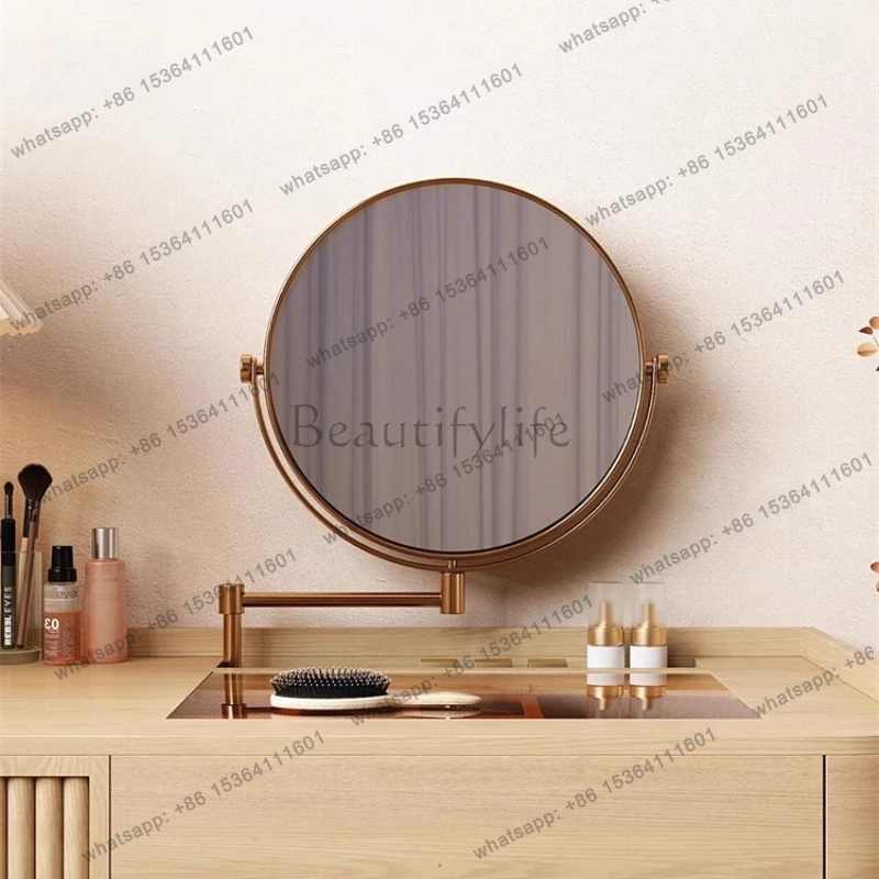 Nail Women Vanity Table Mirror Desk Bedroom Computer Dressing Table Modern College Dorm Essentials Vestidores Home Furniture