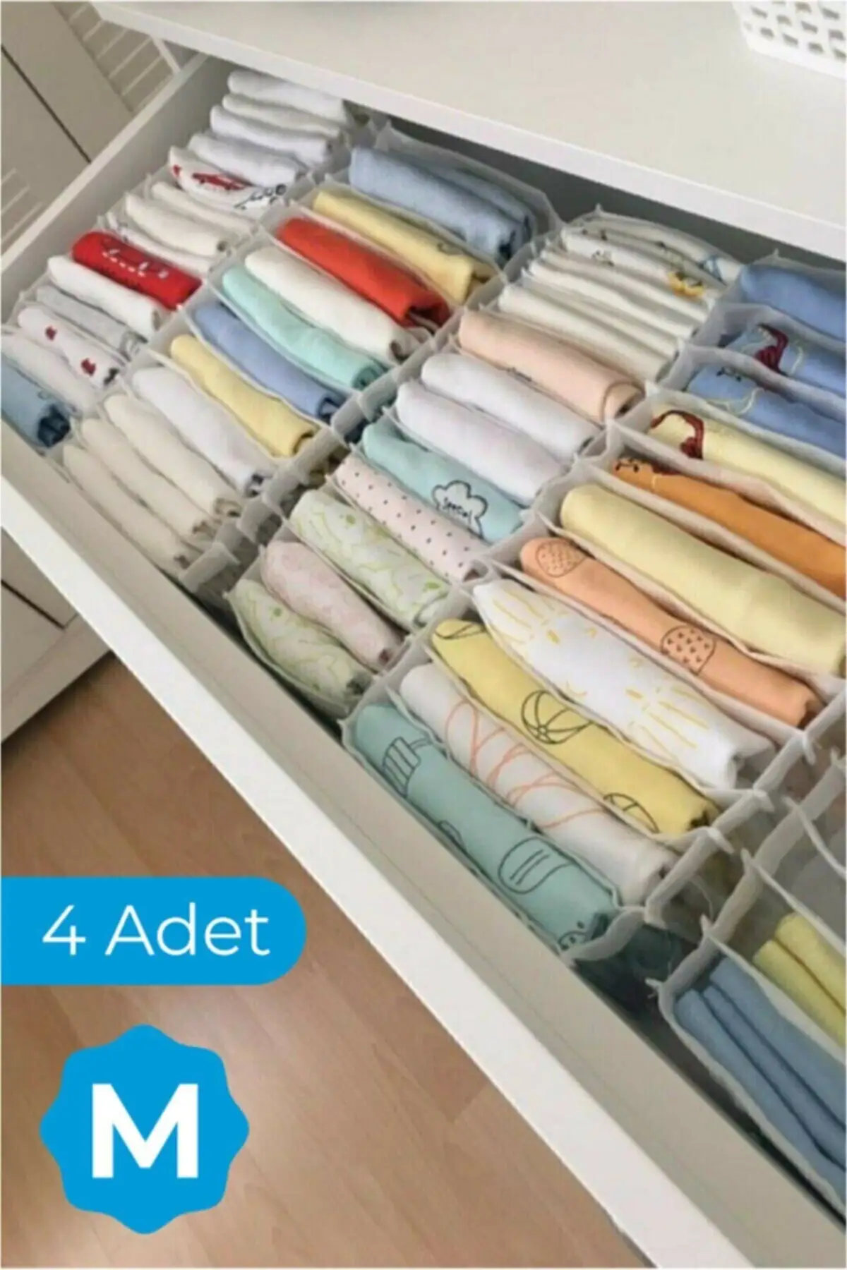 

4 Adults - Medium Drawer Organizer with 11 Compartments 16 X 40 X 12 Very Useful-Household Appliances-Laundry Organizer 2022-New