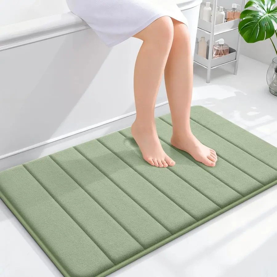 

Bath Mat 36x24, Super Soft Absorbent Bathroom Rugs, Quick Dry, Machine Washable Shower Floor Rugs, Bathmat Carpet, B