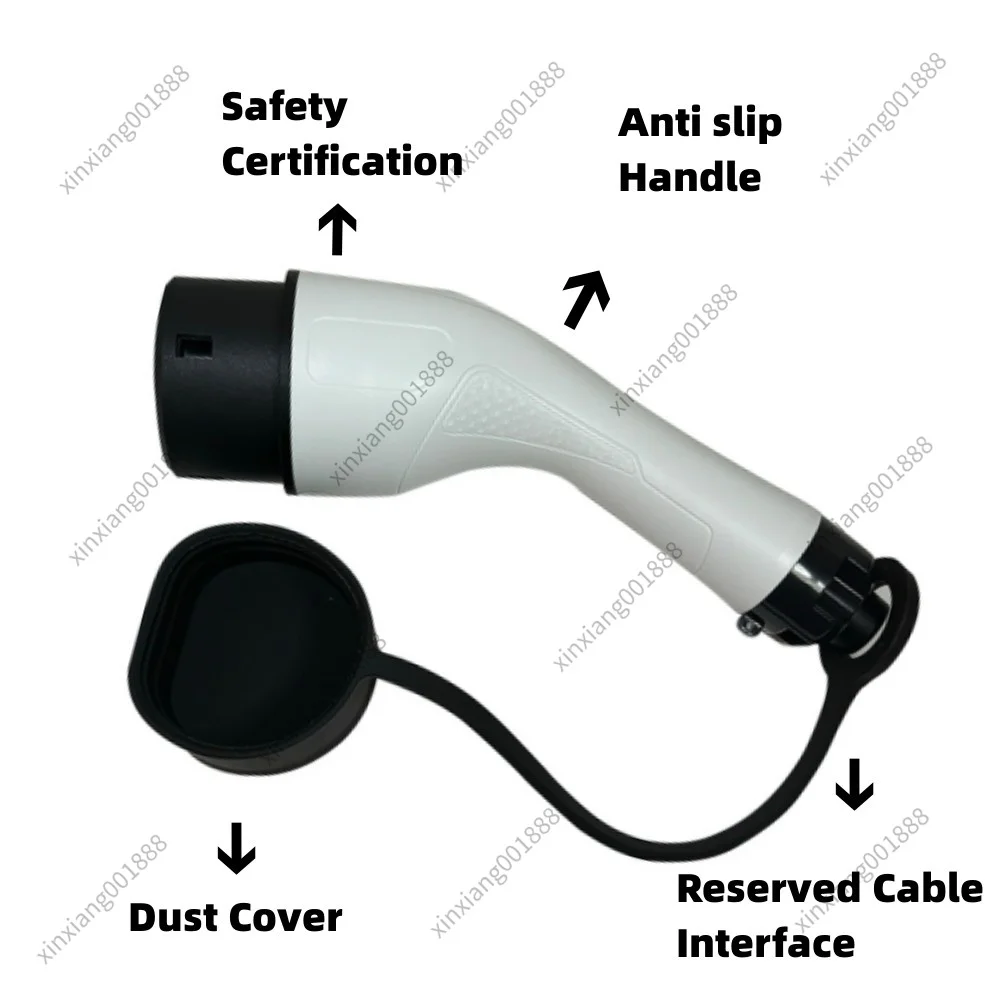 For Type2 EV Charging Gun Female Socket IEC62196-2 Single/Three Phase 380V Replacement Repair Part
