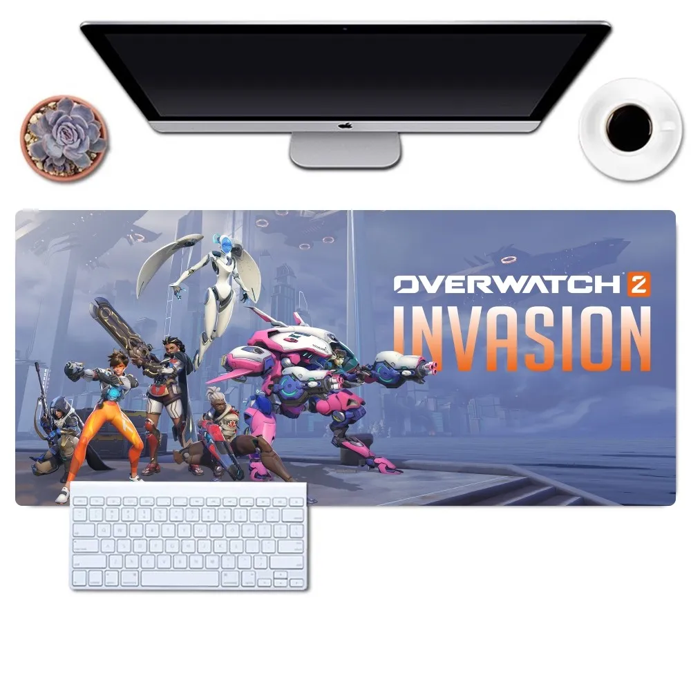 Imagem -03 - Grande Antiderrapante Lockedge Mouse Pad Gaming Office Desk Pads Overver ow Mousepad para Computador