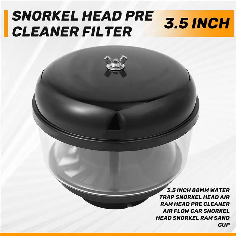 Wasser Falle Schnorchel Kopf Air Ram Kopf Vor Reiniger Luftstrom Auto Schnorchel Kopf Schnorchel Ram Sand Tasse Für Toyota Nissan