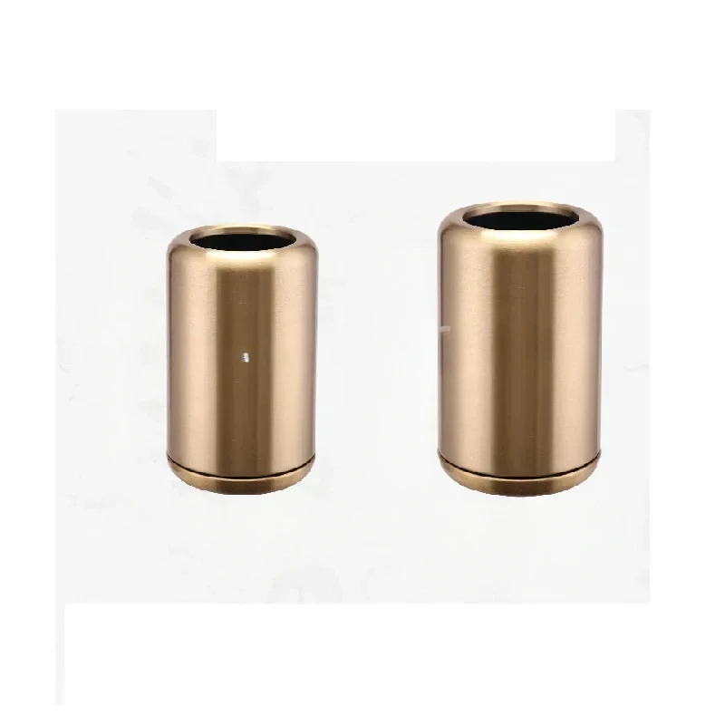 

Золотая кухонная корзина для мусора, офисная металлическая эстетичная мусорная корзина из нержавеющей стали, большие роскошные инструменты для чистки Cubo De Basura, подарок