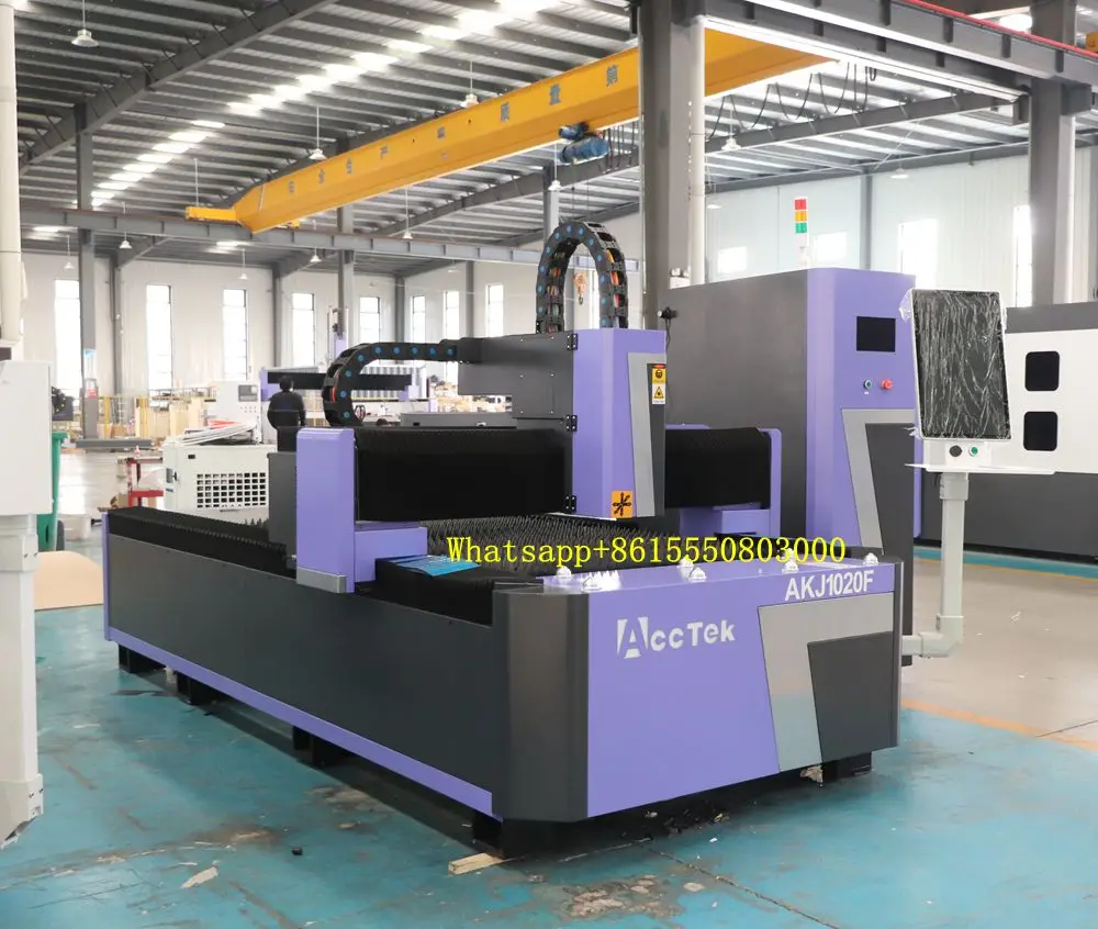 1000 ワット 2000 ワット 3000 ワット 4000 ワット CNC 金属鋼炭素鋼ファイバーレーザー切断機