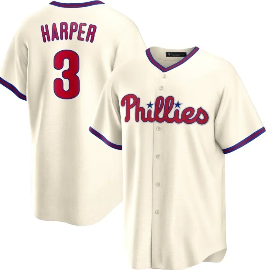 Philadelphia Baseball Jerseys America HARPER Jersey Personalized Your Name Any Number All Stitched Us Size