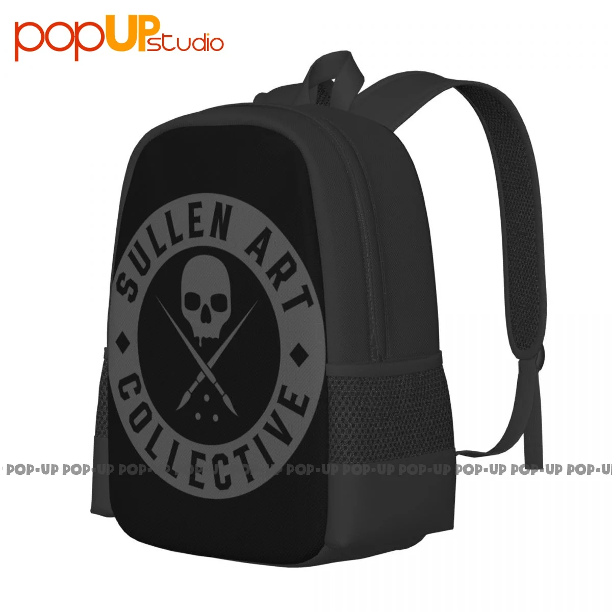 Sullen Everyday Badge Backpack Large Capacity Vintage Art Print Sports Bag Bags For Travel