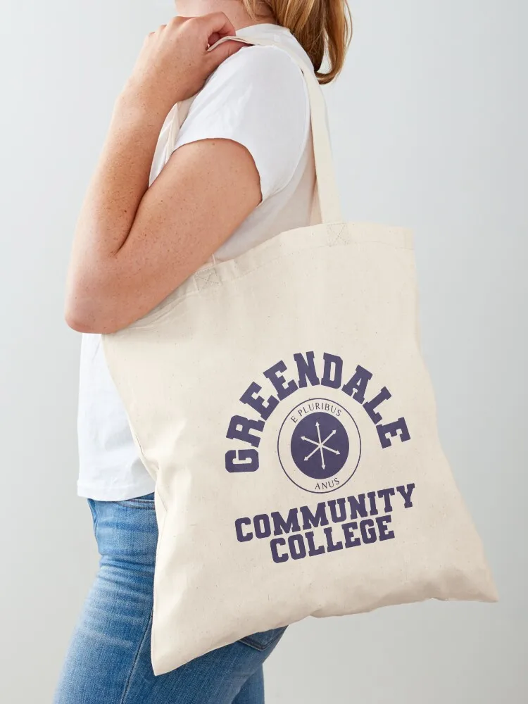 

greendale community collage Tote Bag custom bags Custom bag Beach bag Women's beach bags