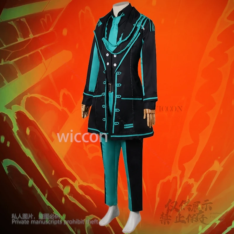 Limbus Company Ishmael-Disfraz de Cosplay para mujer, peluca, traje elegante, ropa de Cosplay, traje, vestido de Halloween, uniformes, Anime personalizado