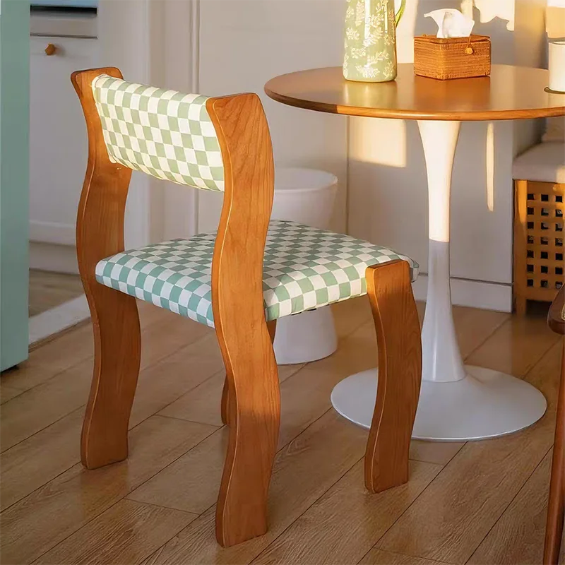 Waiting Makeup Dining Chairs Unique Mid Century Minimalist Accent Balcony Dining Chairs Desk Beach Sillas Library Furniture