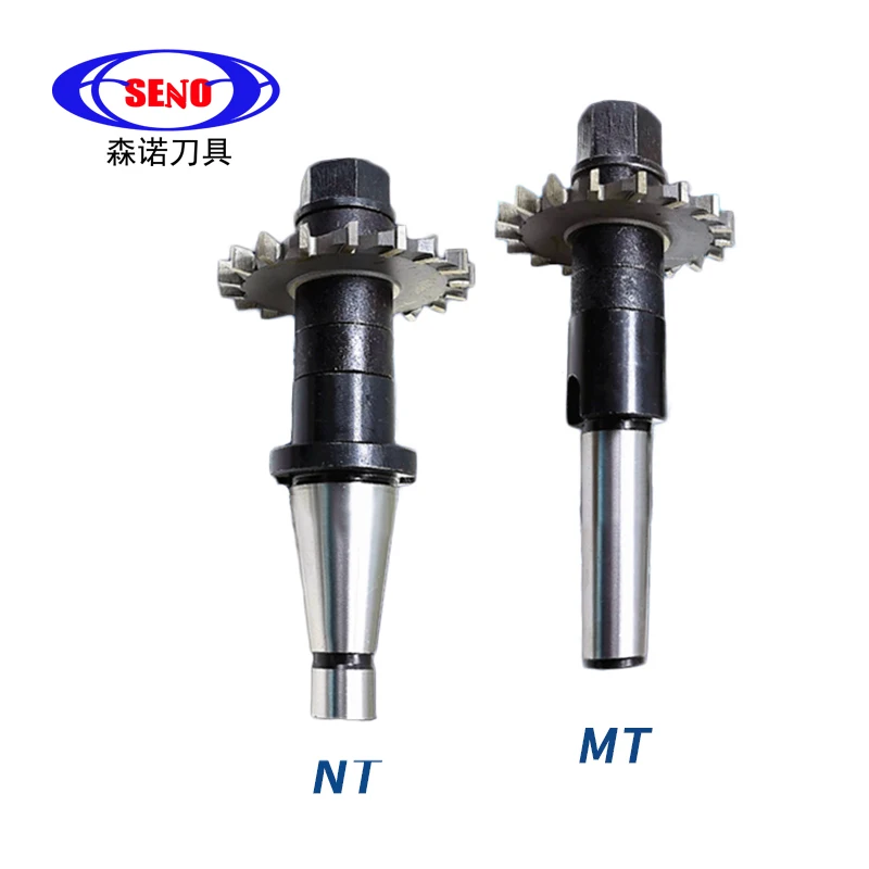 SENO Milling Cutter Tool Rod Morse MT3 MT4 MT3-22/27 NT30/40-SCA22/27 Installation Saw Blade Milling Cutter Three Face Cutter